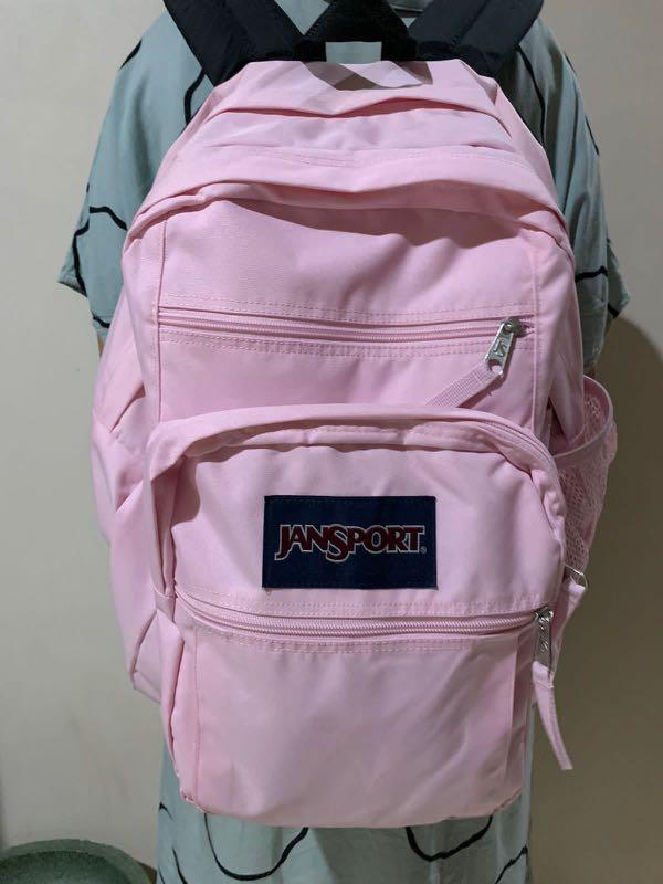 Jansport seri big student pink mist, Barang Mewah, Tas & Dompet di
