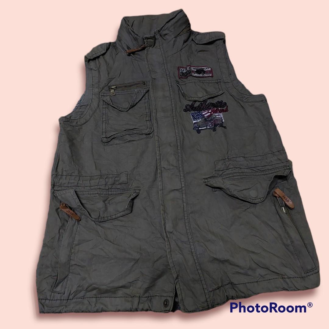 Jeep sleeveless jacket clearance