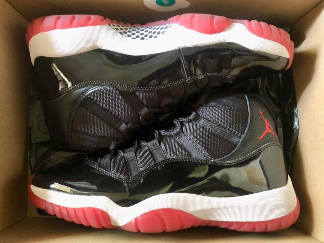 Bred 11 size hot sale 12