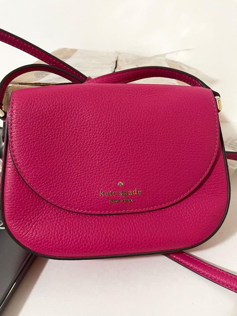 Kate Spade Sling Bag (Leila Mini Flap), Luxury, Bags & Wallets on Carousell