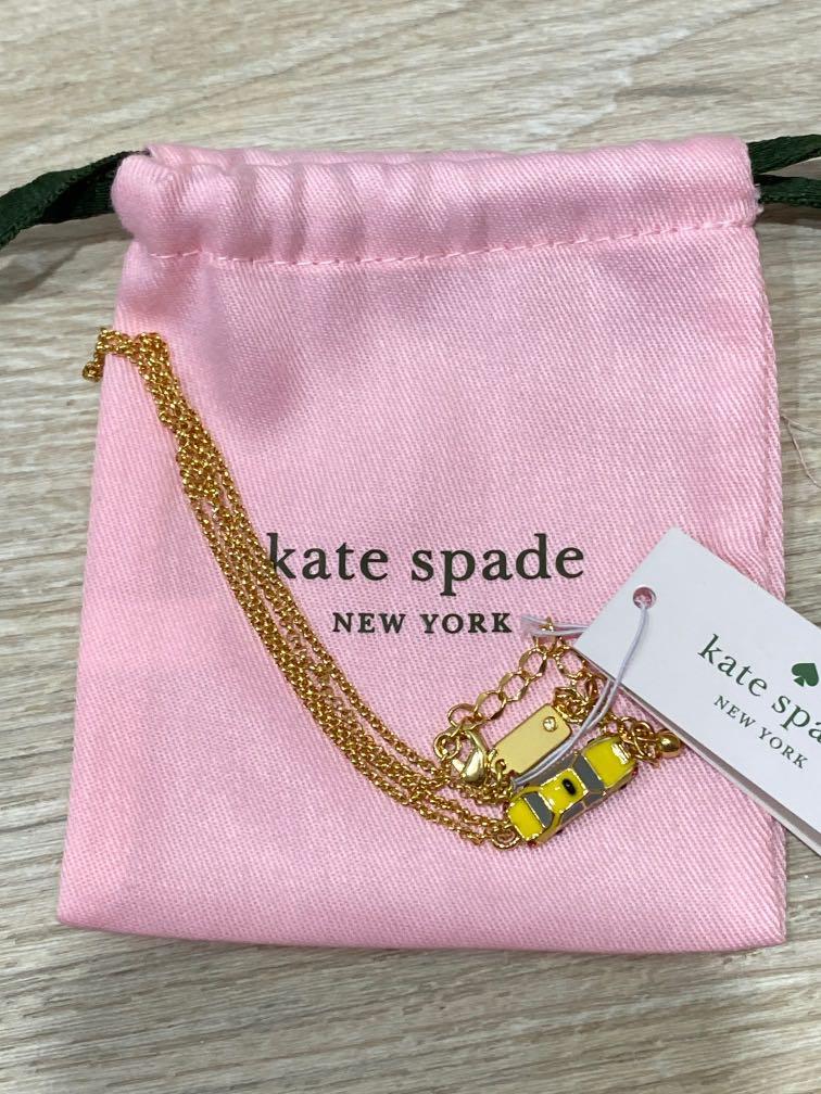 Kate Spade Yellow Taxi Necklace