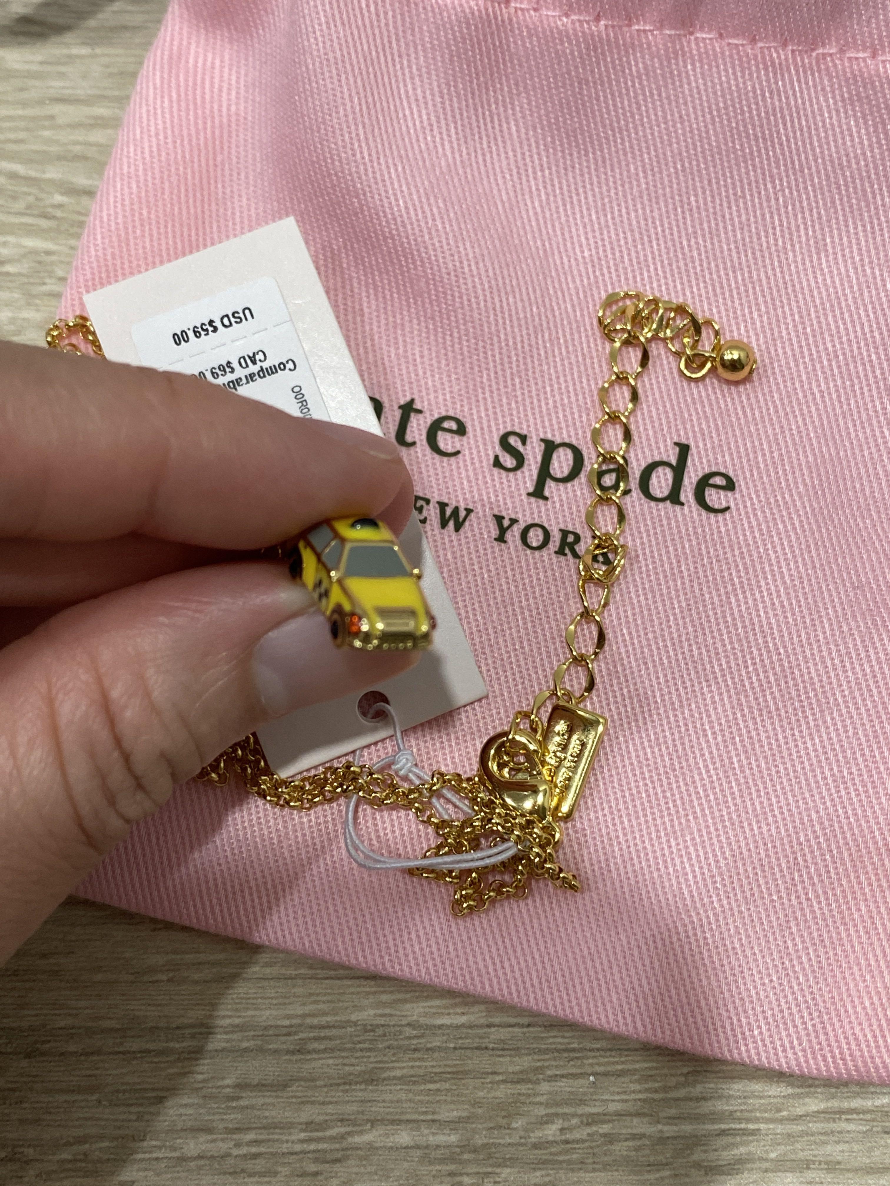 Kate spade taxi necklace deals