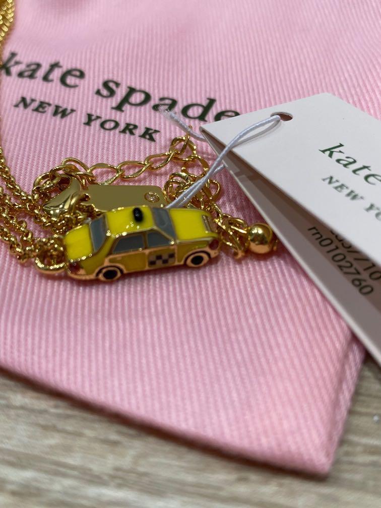 Kate Spade Yellow Taxi Necklace