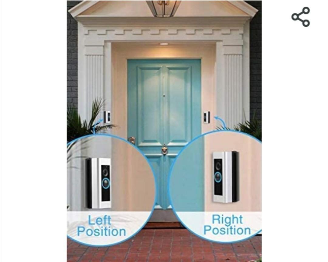 KIMILAR Adjustable 30 to 55 degree Angle Mount Compatible with Ring