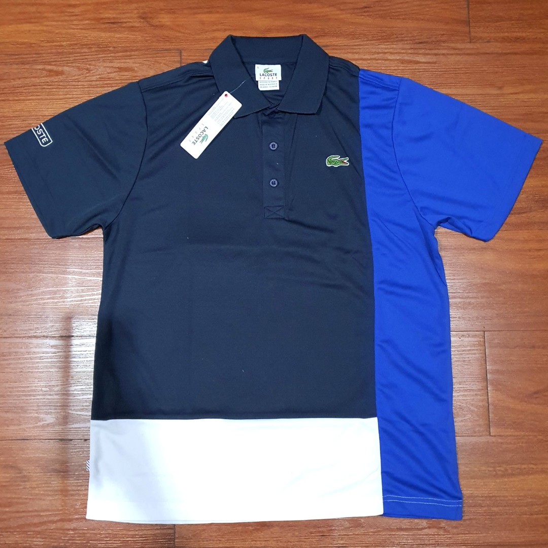 Lacoste Sport Polo Shirt, Fesyen Pria 