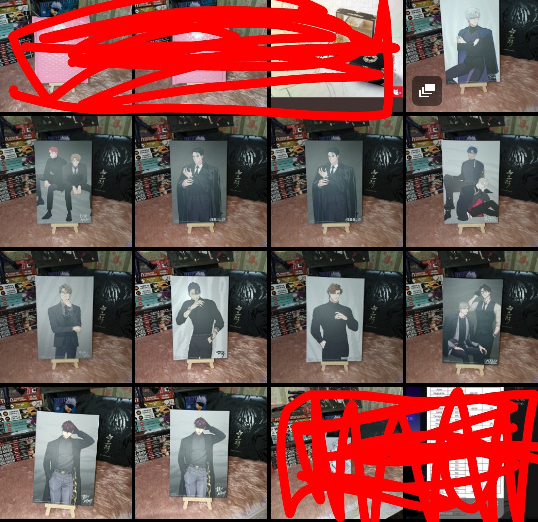 Lezhin Black Tiger Collection 2022 Postcard Set, Hobbies & Toys, Books