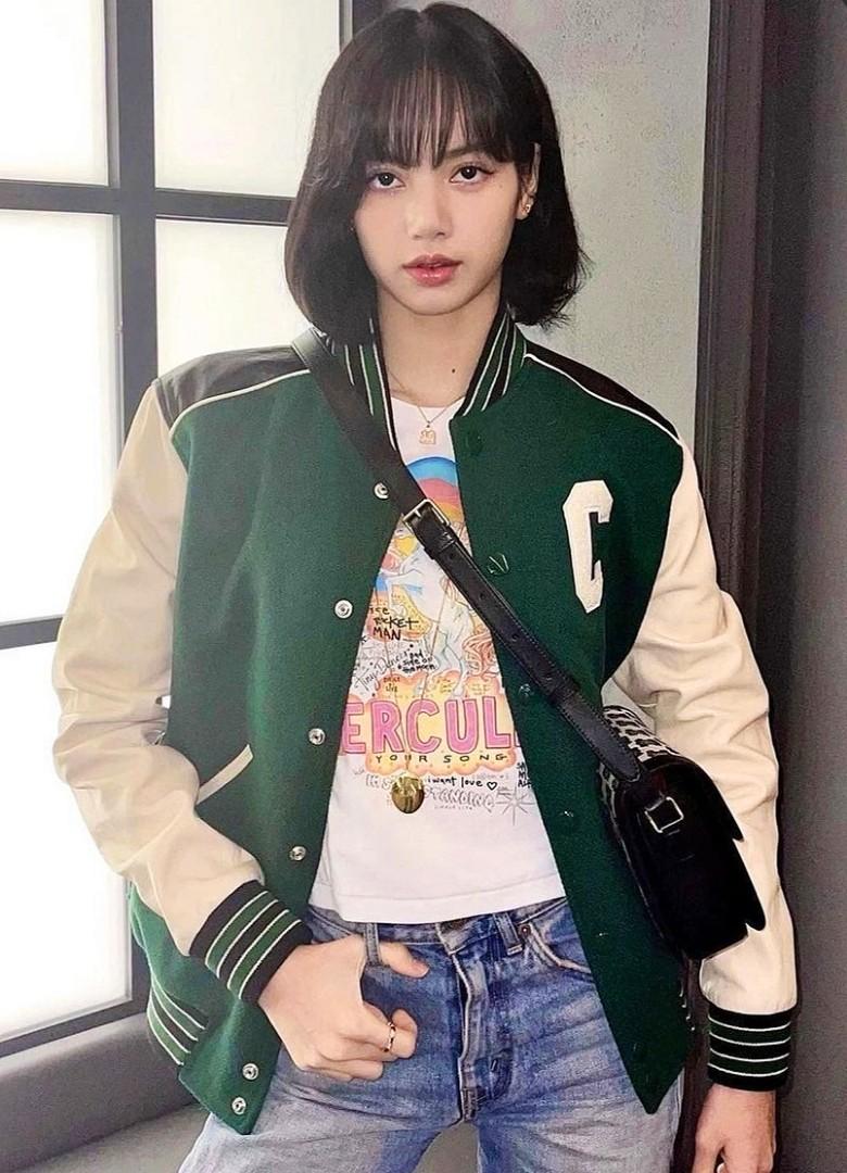 Lisa Blackpink Bomber Jacket NEW 100 
