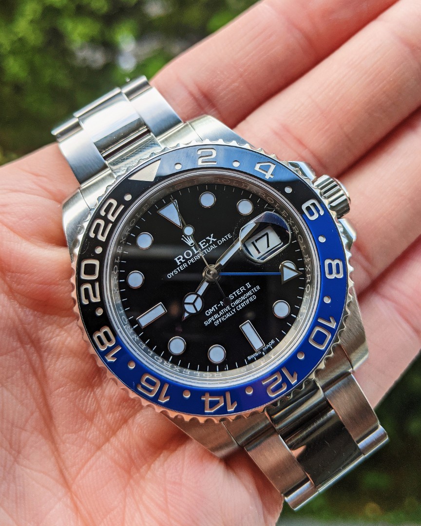 LNIB 2017 Rolex Batman 116710BLNR GMT Master II