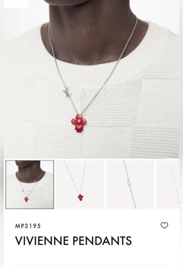 Japan Used Necklace] Louis Vuitton Vivienne M00831 Brand Accessory Necklace  Uni