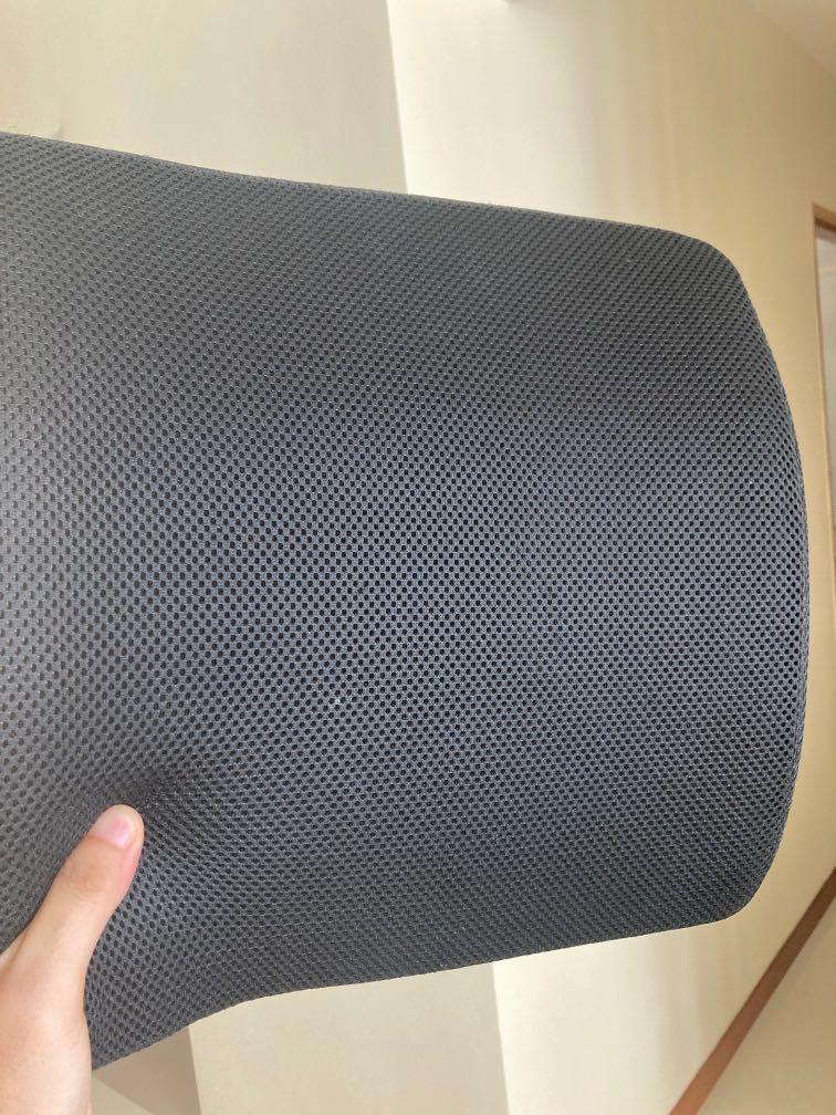 LoveHome Memory Foam Lumbar Support Back Cushion with 3D Mesh Cover Balanced Firmness Designed for Lower Back Pain Relief Ideal Back Pillow for Computer Office Chair Car Seat Recliner Free Next Day D...