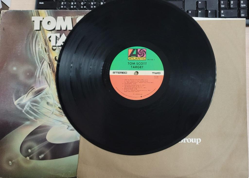 LP 黑膠 TOM SCOTT TARGET 1983 舊唱片 英文碟, 興趣及遊戲, 音樂、樂器 & 配件, 音樂與媒體 - 黑膠碟 ...