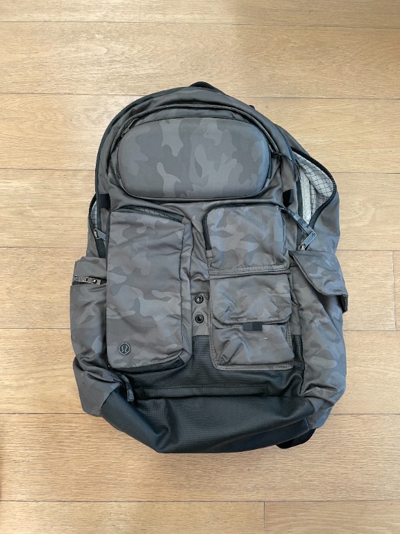 Lululemon camo backpack hot sale