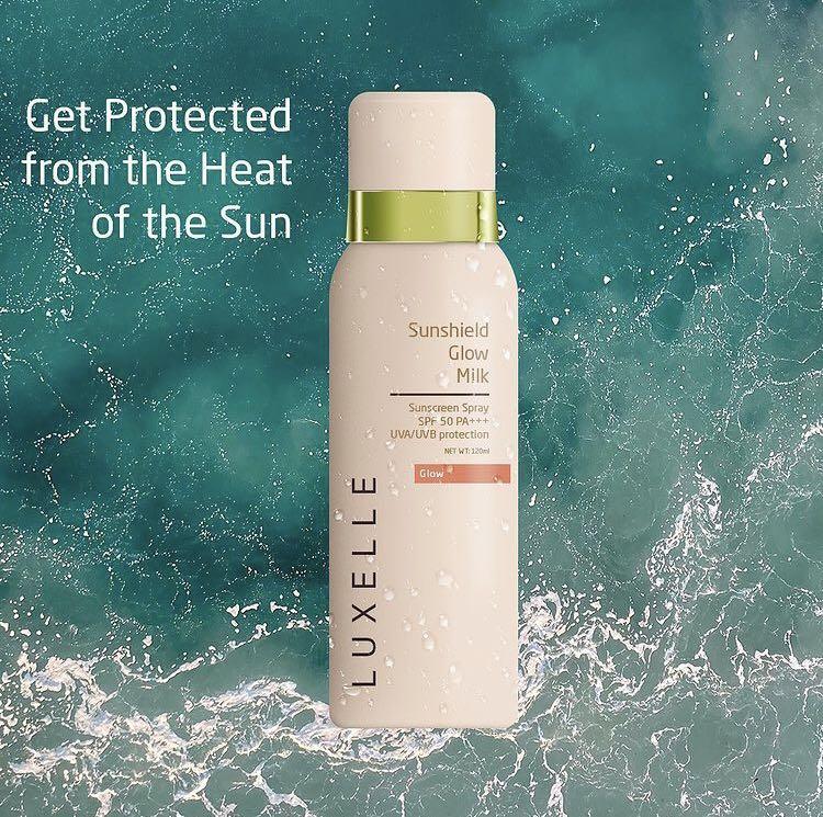 LUXELLE Sunshield Glow Milk, Beauty & Personal Care, Face, Face Care on