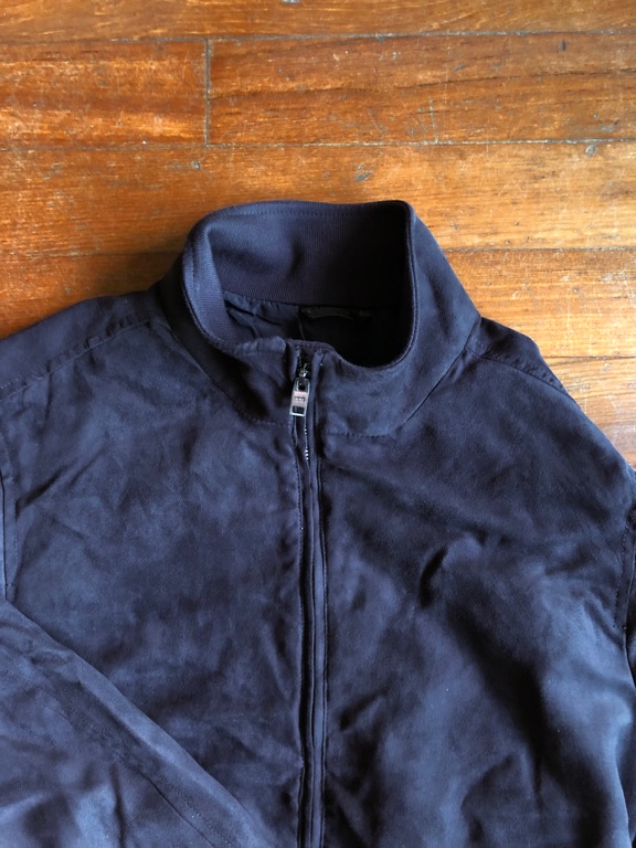 Mango mens discount suede jacket