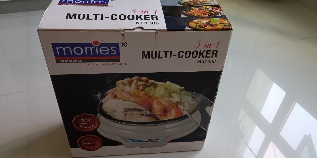 Morris MultiCooker 3 in 1, TV & Home Appliances, Kitchen Appliances