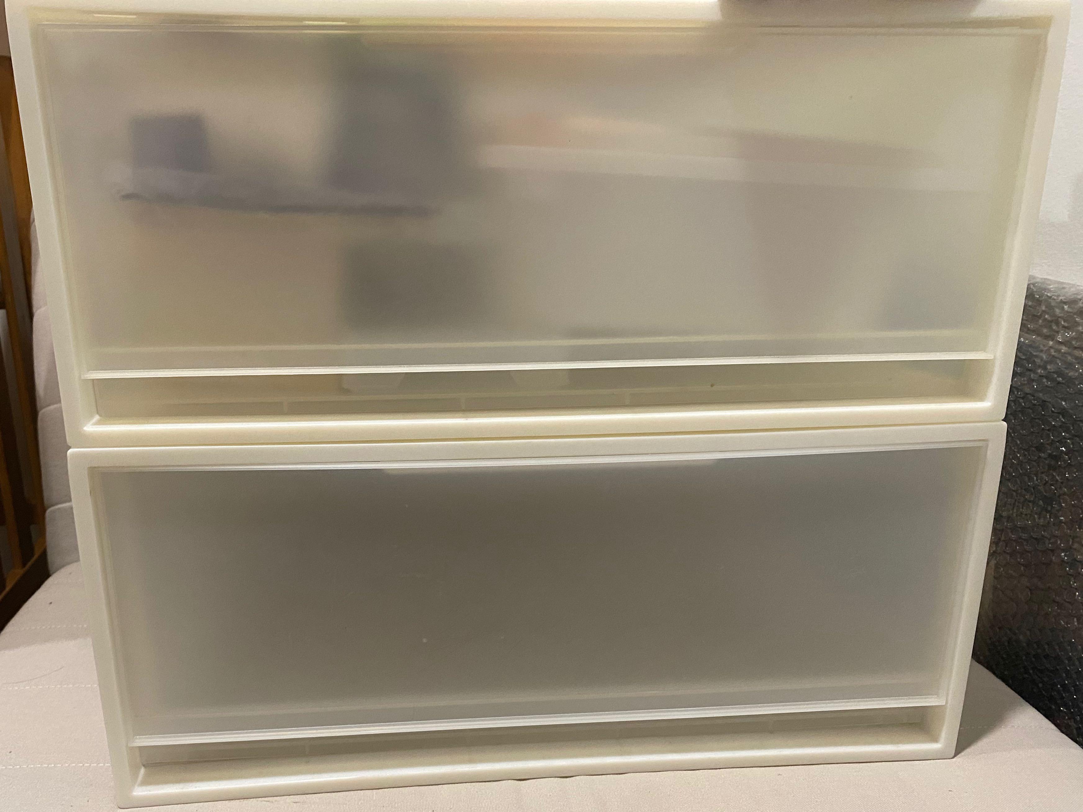 Muji Storage Boxes (Wide), Furniture & Home Living, Furniture, Shelves