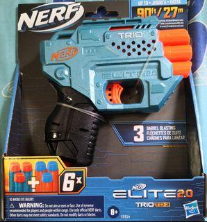 NIP Nerf N-STRIKE ELITE Gun 18 DART CLIP REFILL Blast DISTANCE Blue Darts NEW! 