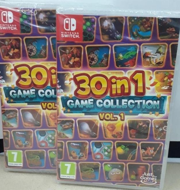 NEW AND SEALED Nintendo Switch Game 30 In 1 Game Collection Volume 1 Vol.1  (Digital Code in Box), Video Gaming, Video Games, Nintendo on Carousell