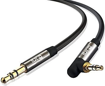 IBRA® 10M 3.5mm Stereo Headphone Audio Jack AUX Gold Cable White 