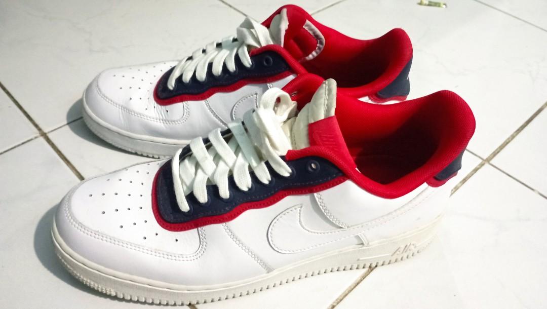 Nike air force 1 07 lv8 white red 
