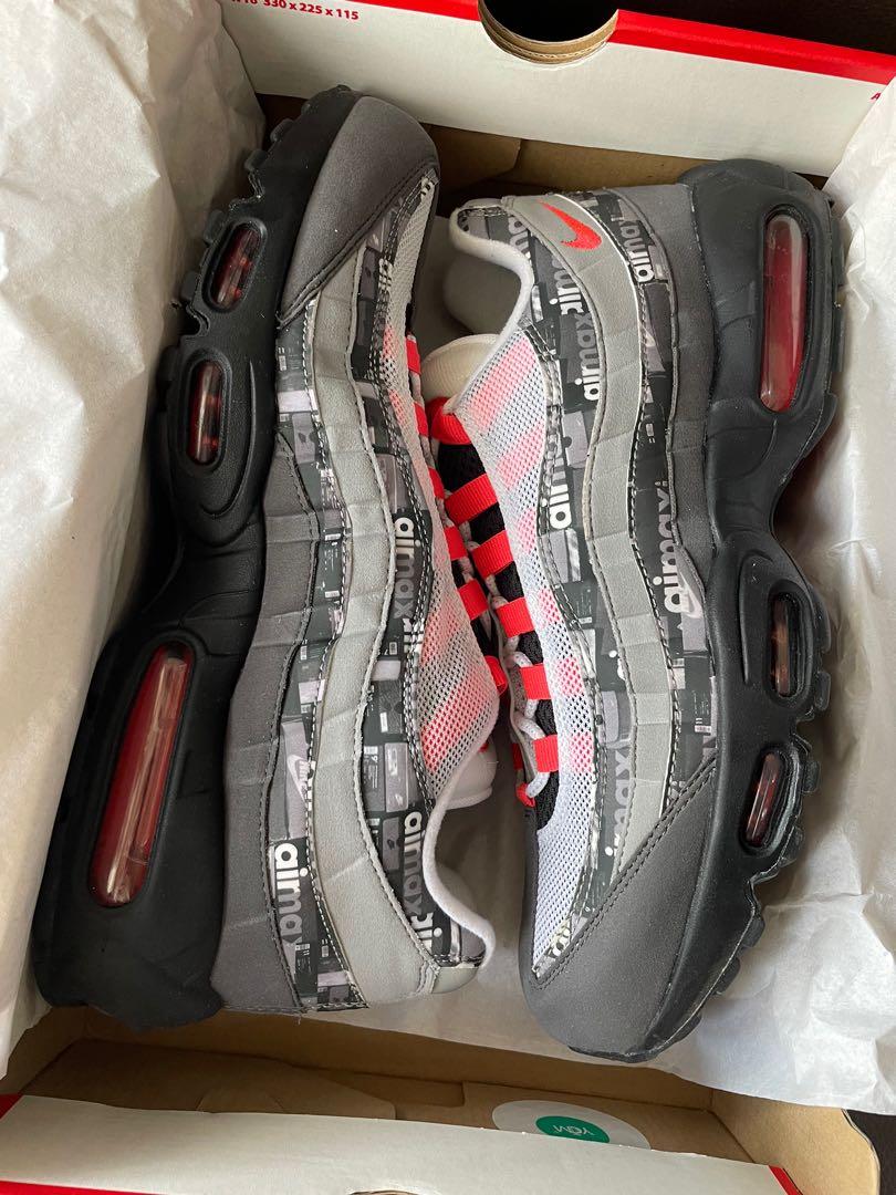 Nike air max 95 prnt, 男裝, 鞋, 波鞋- Carousell