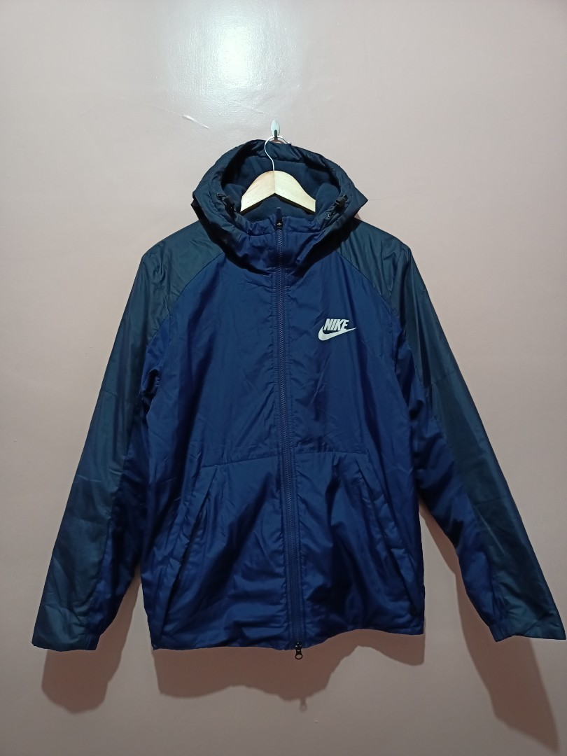 NIKE BLUE TAG JACKET, Men's Fashion, Tops & Sets, Hoodies on Carousell