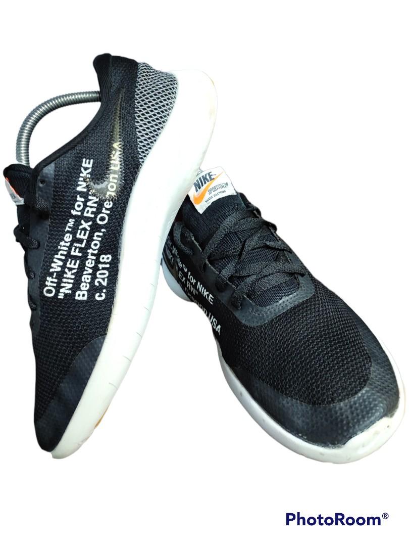 Nike flex rn off white shop