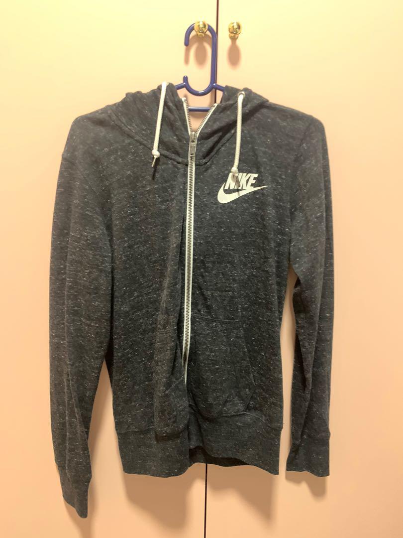 mens nike jacket grey