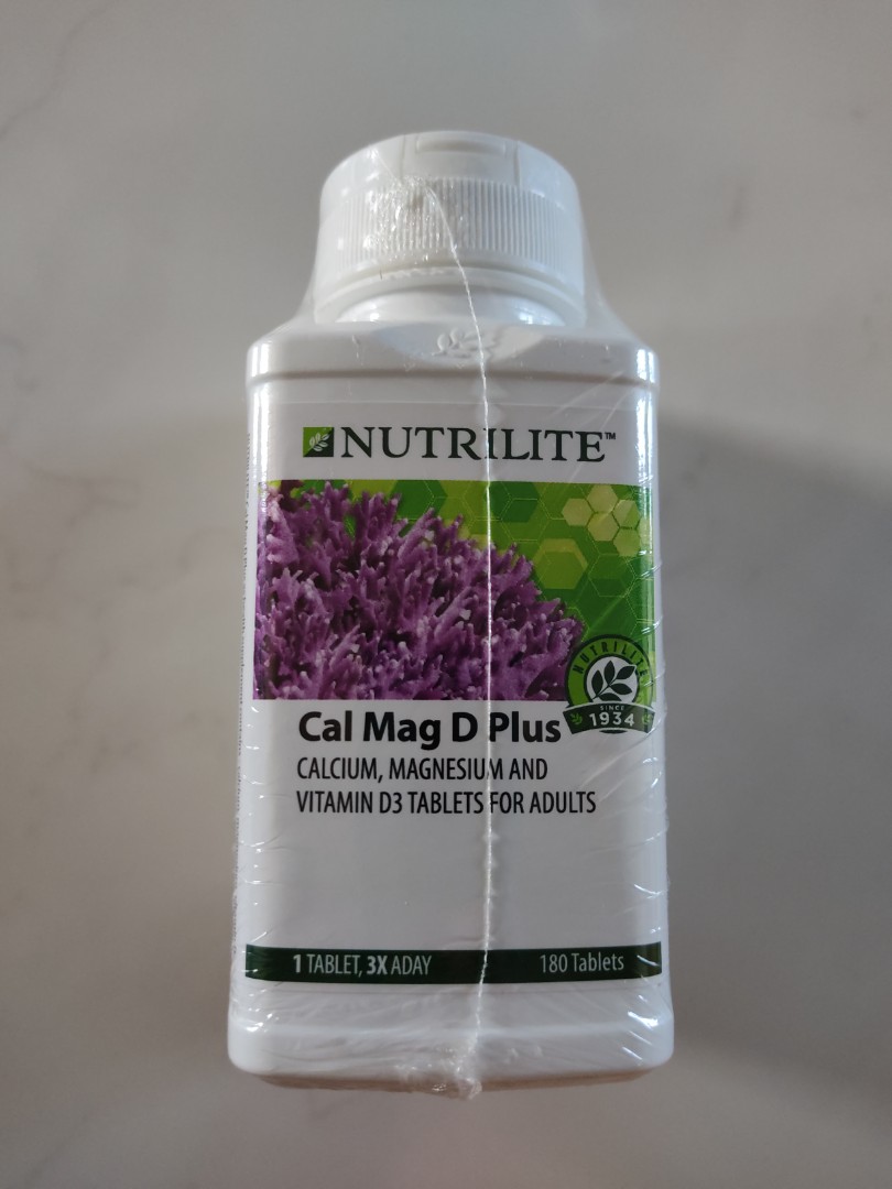 Nutrilite Cal Mag D Plus Twin Packet 180 Tablets Health