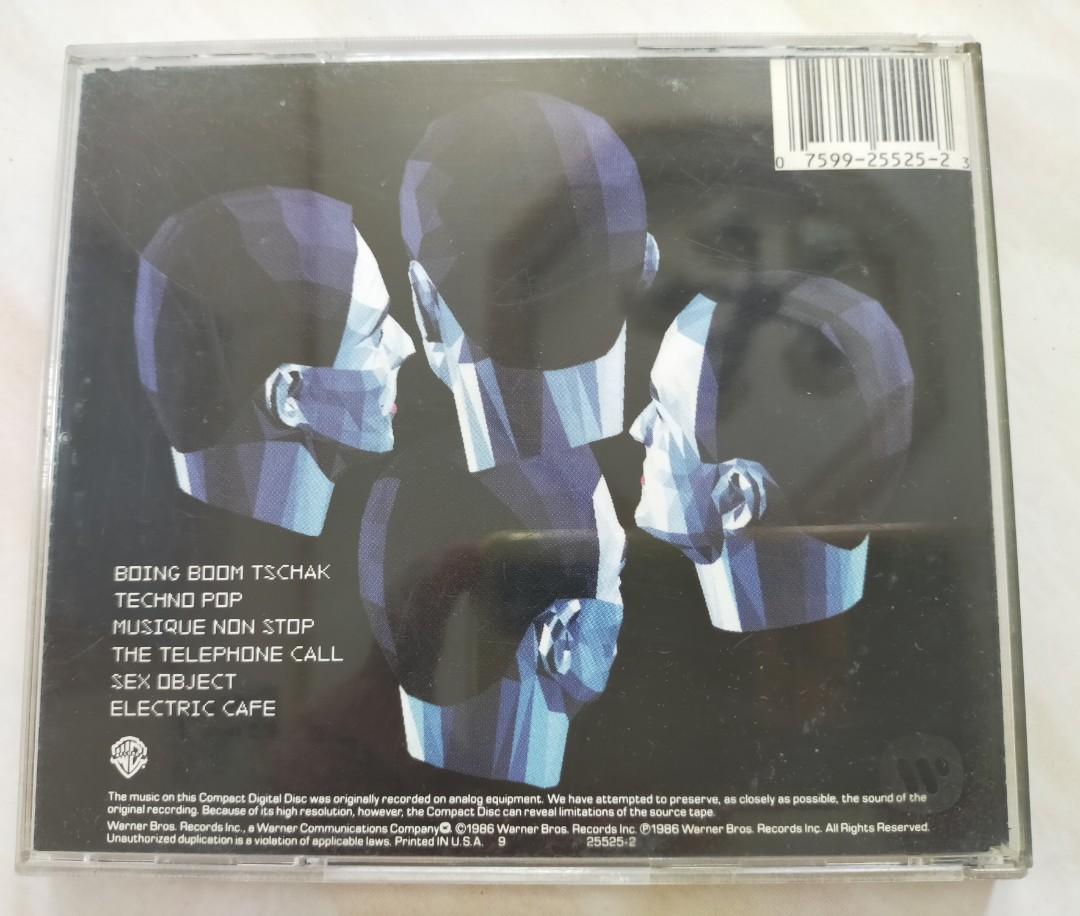 Original New Wave Kraftwerk CD Electric Cafe (Category: CDs & DVDs) located in Cavite. Submitted by achilles211 (Listing ID 1161097995, Image 3). Description: Original New Wave Kraftwerk CD Electric Cafe Made in USA Disc: VG++ inlay: Excellent Played tested no skips Message if interested Shipping via LBC nationwide Payment option: Gcash, BDO, Palawan Express.