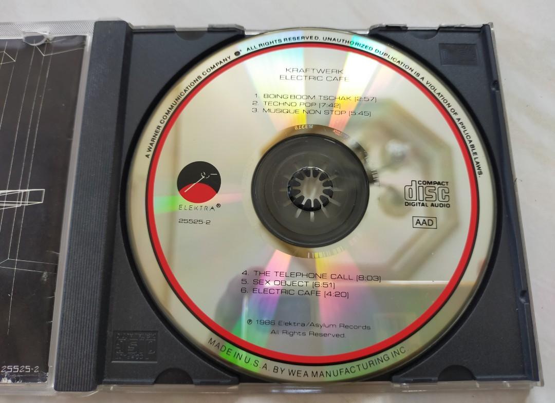 Original New Wave Kraftwerk CD Electric Cafe (Category: CDs & DVDs) located in Cavite. Submitted by achilles211 (Listing ID 1161097995, Image 2). Description: Original New Wave Kraftwerk CD Electric Cafe Made in USA Disc: VG++ inlay: Excellent Played tested no skips Message if interested Shipping via LBC nationwide Payment option: Gcash, BDO, Palawan Express.