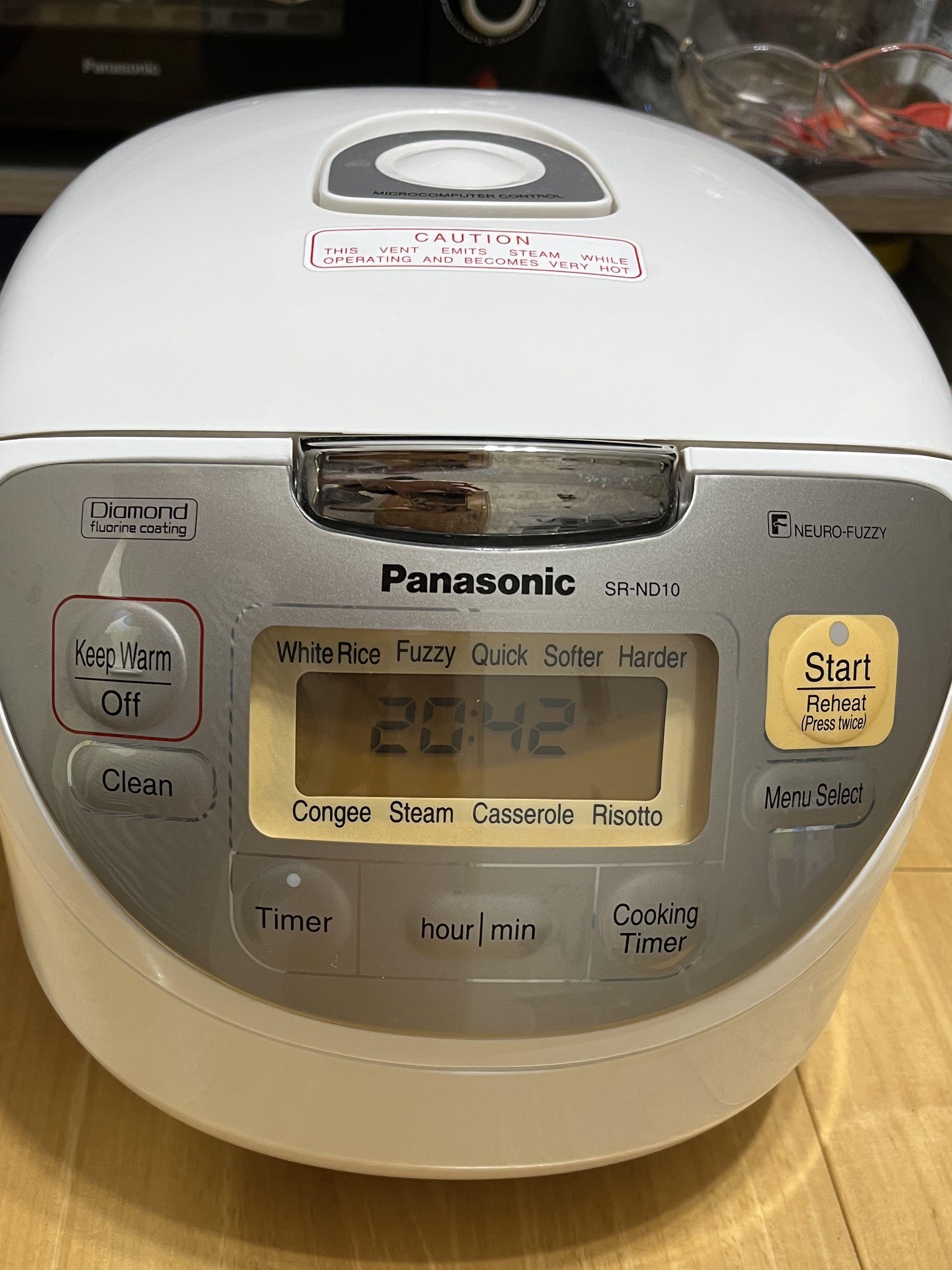 Panasonic 飯煲 SRND10, 家庭電器, 廚房電器, 鍋具 Carousell