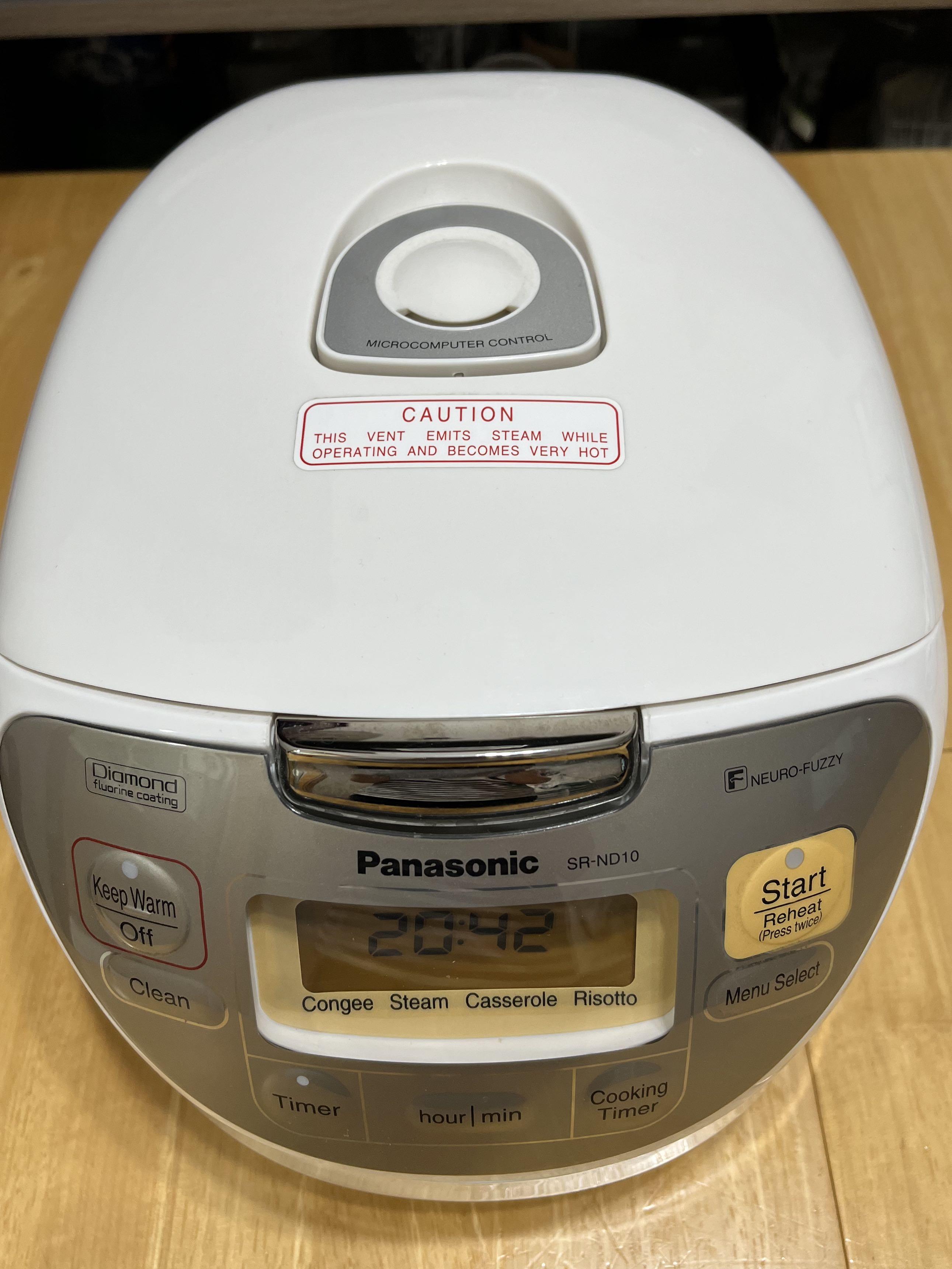 Panasonic 飯煲 SRND10, 家庭電器, 廚房電器, 鍋具 Carousell