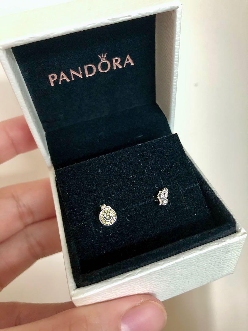 Pandora mismatched hotsell earrings