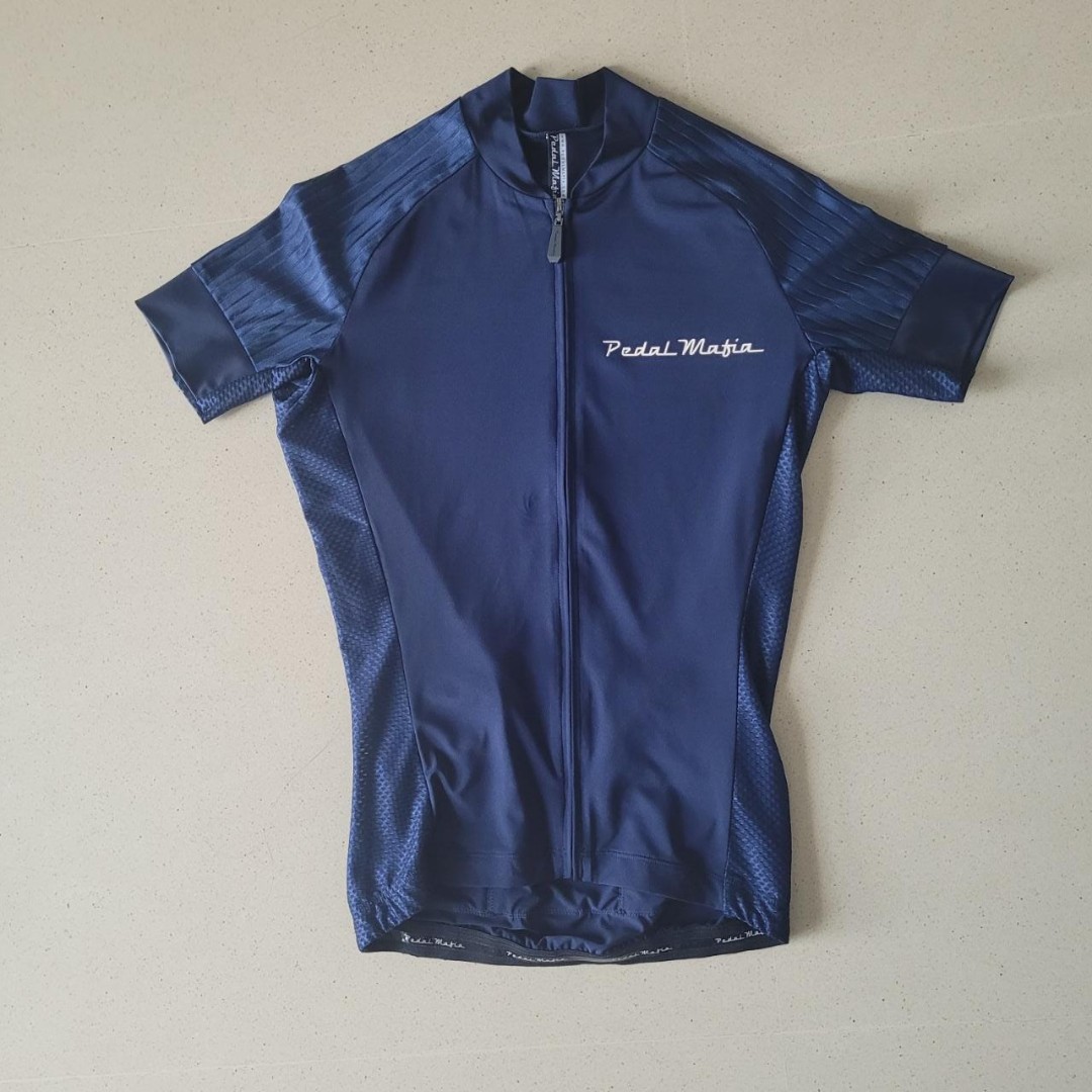 Pedal Mafia - Pro Jersey Navy, Sports Equipment, Bicycles & Parts ...