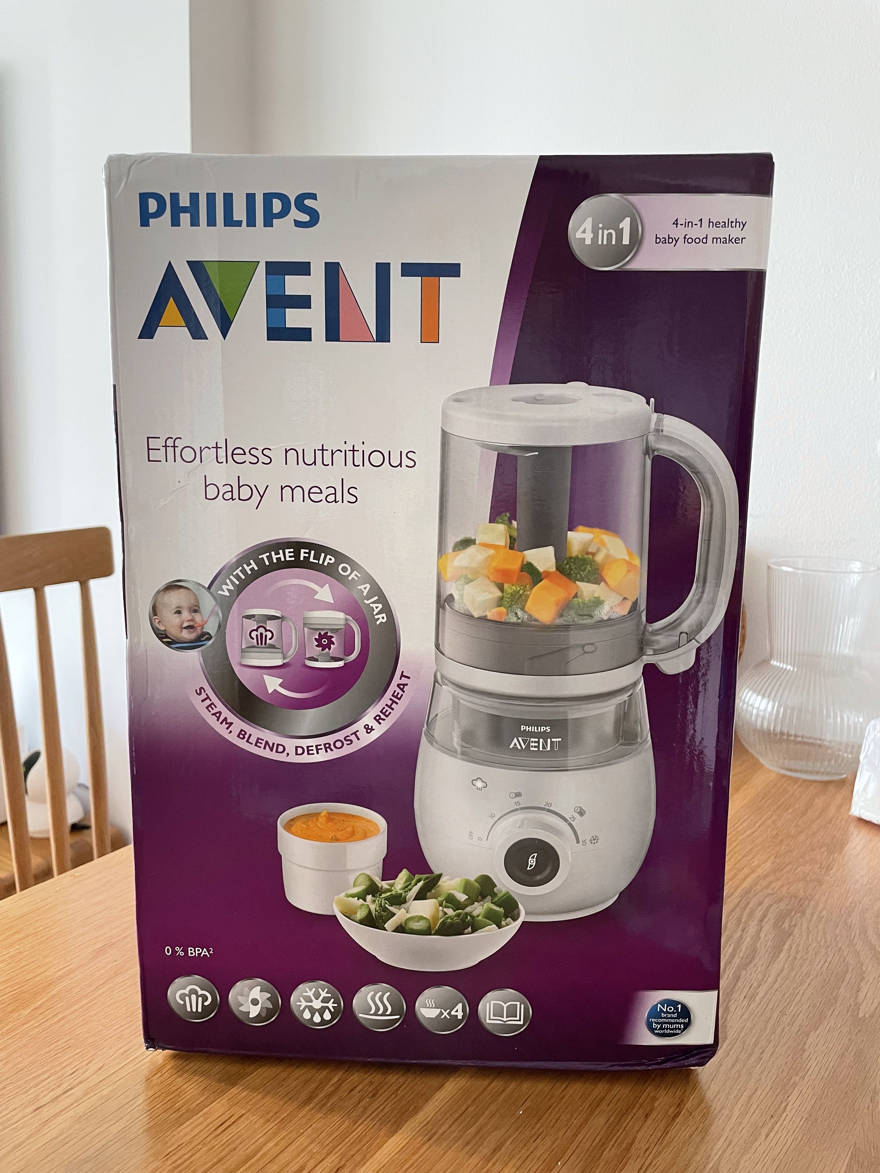 Avent baby food maker 4 in 1 clearance