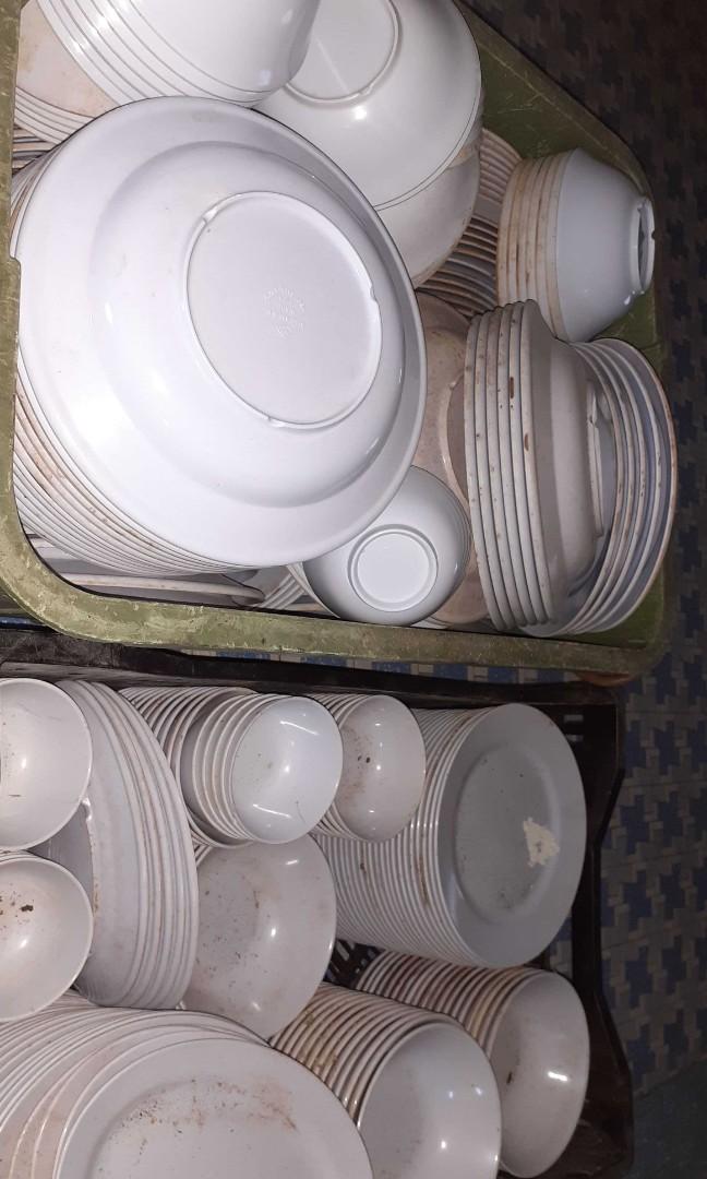Plastic plates for restaurant TV Home Appliances Kitchen