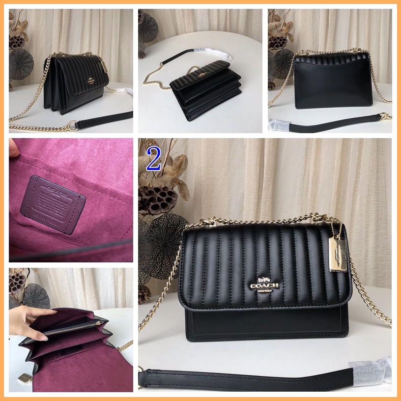 Quilted on sale coach purse
