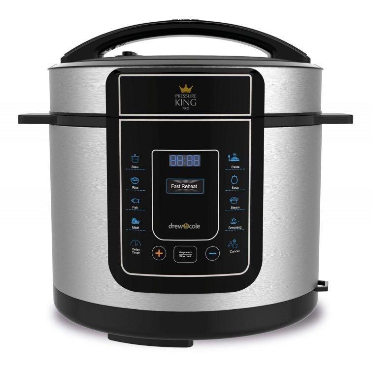 Pressure King Pro Electric Pressure Cooker 12 in 1 Multi Cooker 900 W 5 Litre