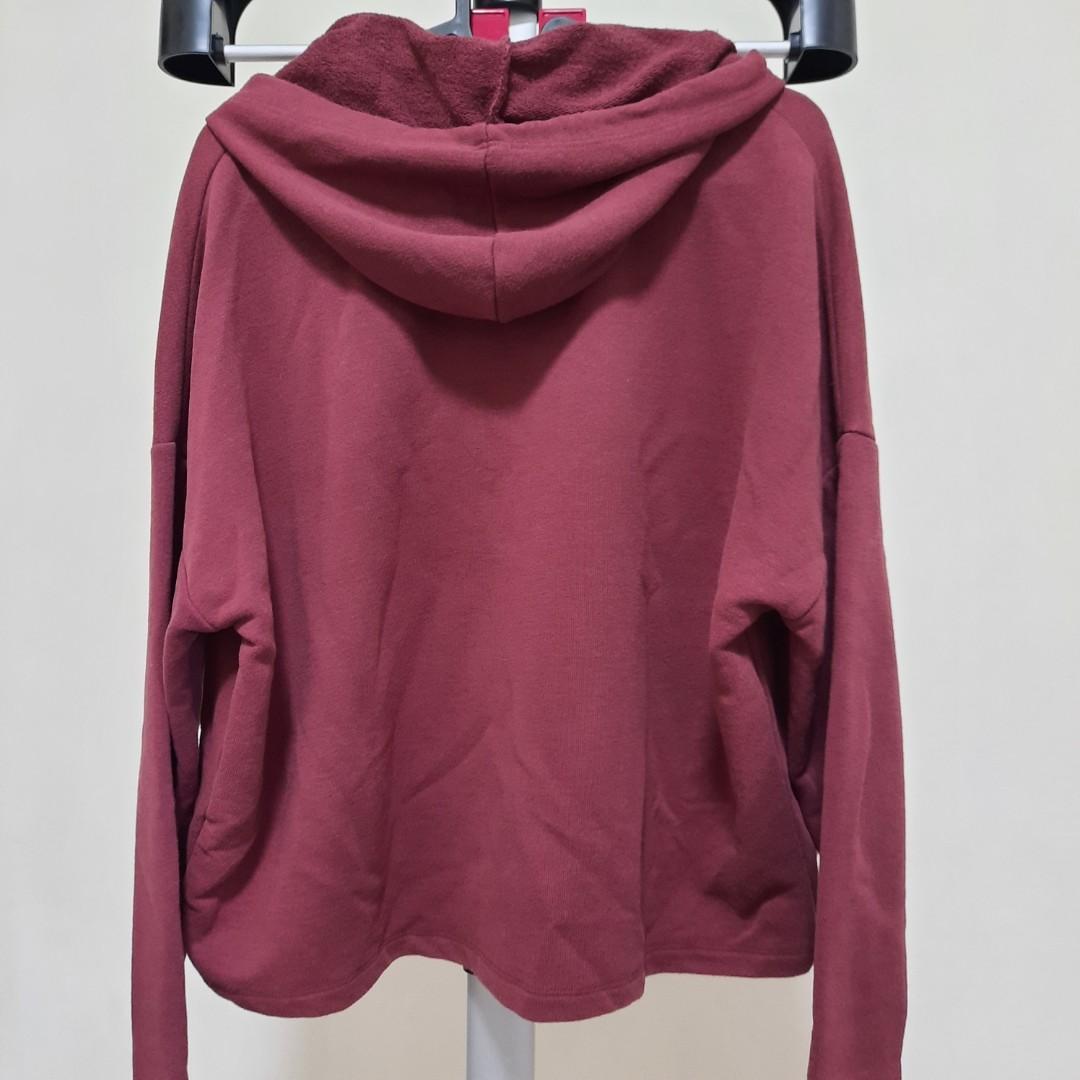 Maroon sales pink hoodie