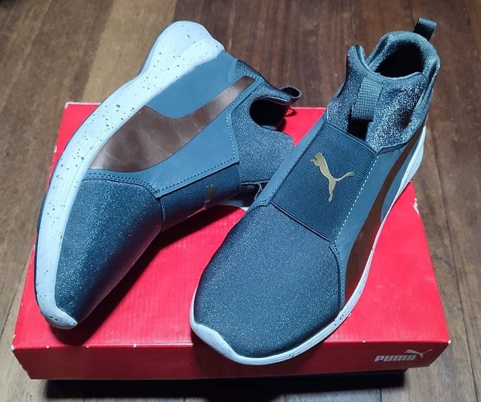 Cría infinito sucesor Puma Rebel Mid Womens Speckles, Men's Fashion, Footwear, Sneakers on  Carousell