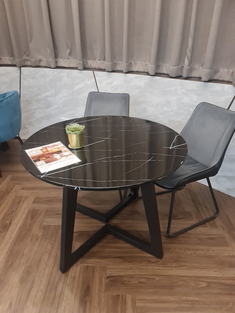 Quartz round table for sale, Furniture & Home Living, Furniture, Tables