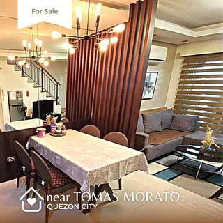 PRICE IMPROVED!!!Quezon City Townhouse for Sale! near Tomas Morato