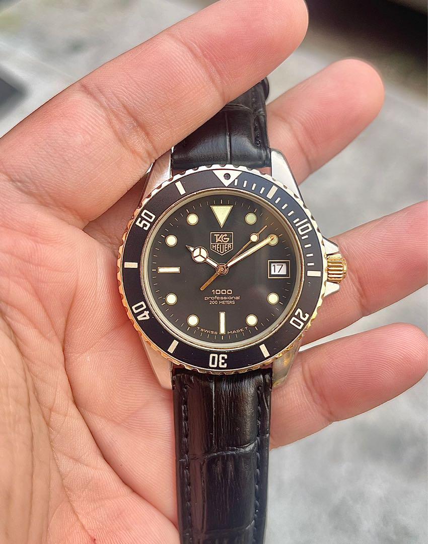 RARE Authentic Tag Heuer 1000 series
