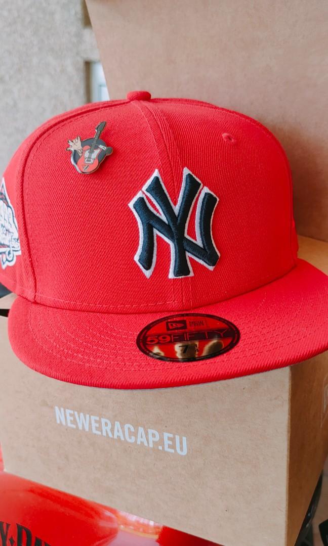 Original Vintage New Era Red Yankees Cap that Fred Durst wore in the Nookie  music video. : r/LimpBizkit