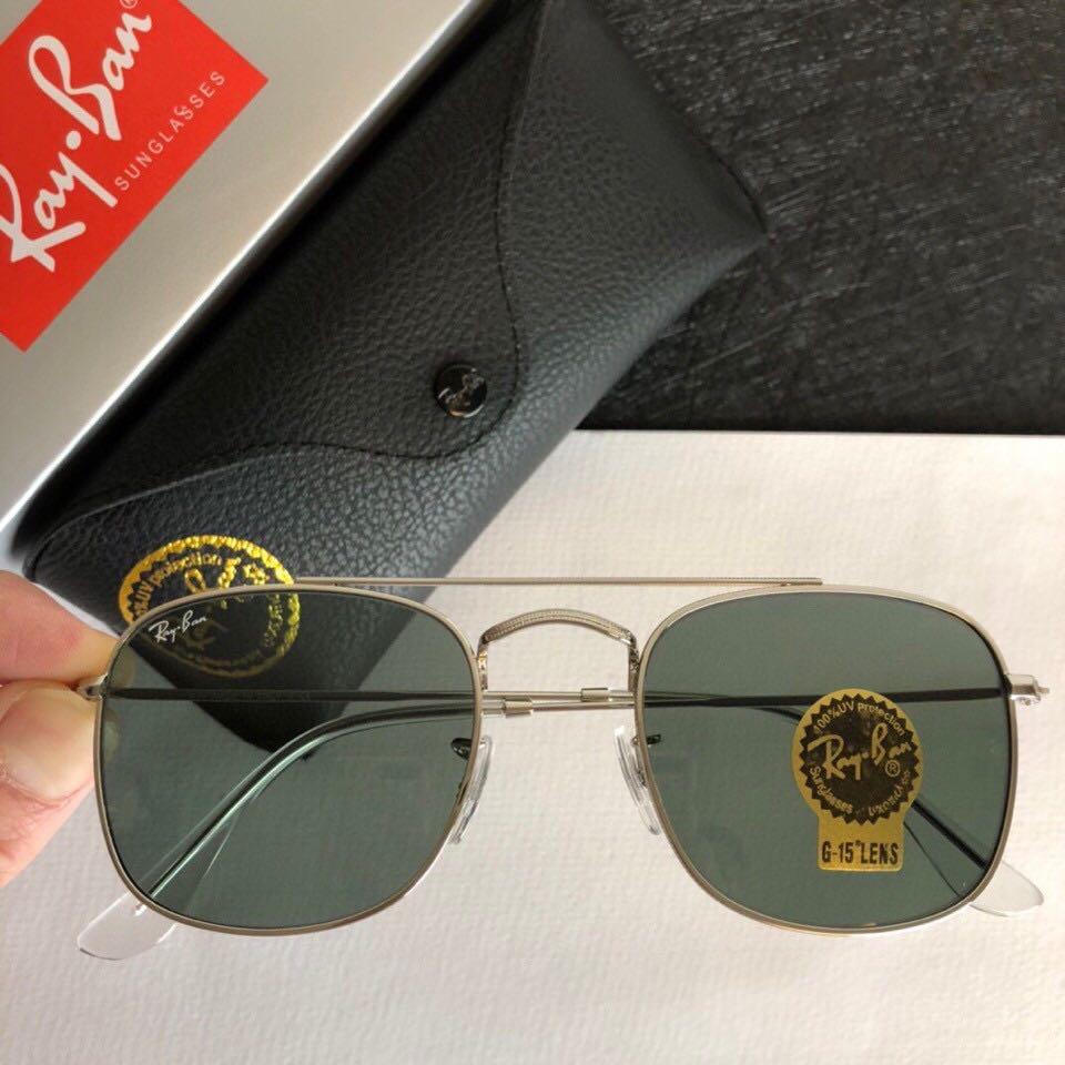 Rayban Sunglasses RB3557 防爆太陽眼鏡Size :54-21-145, 男裝, 手錶及