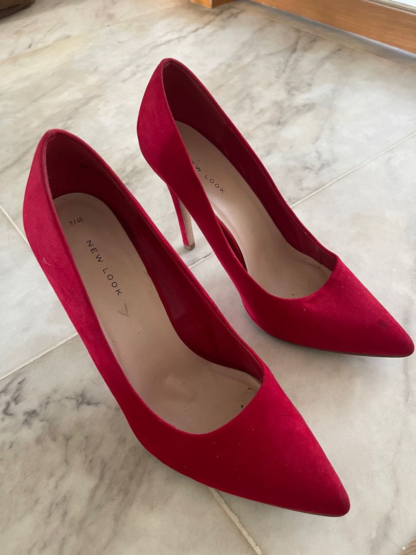 Red heels new arrivals court