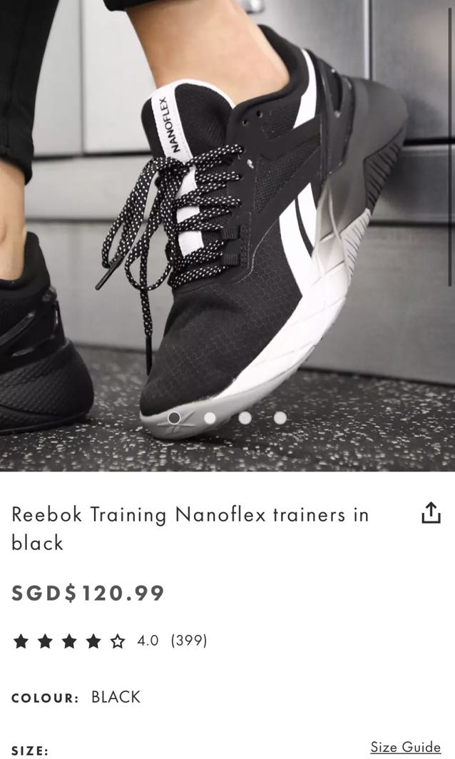 reebok nano flex women's