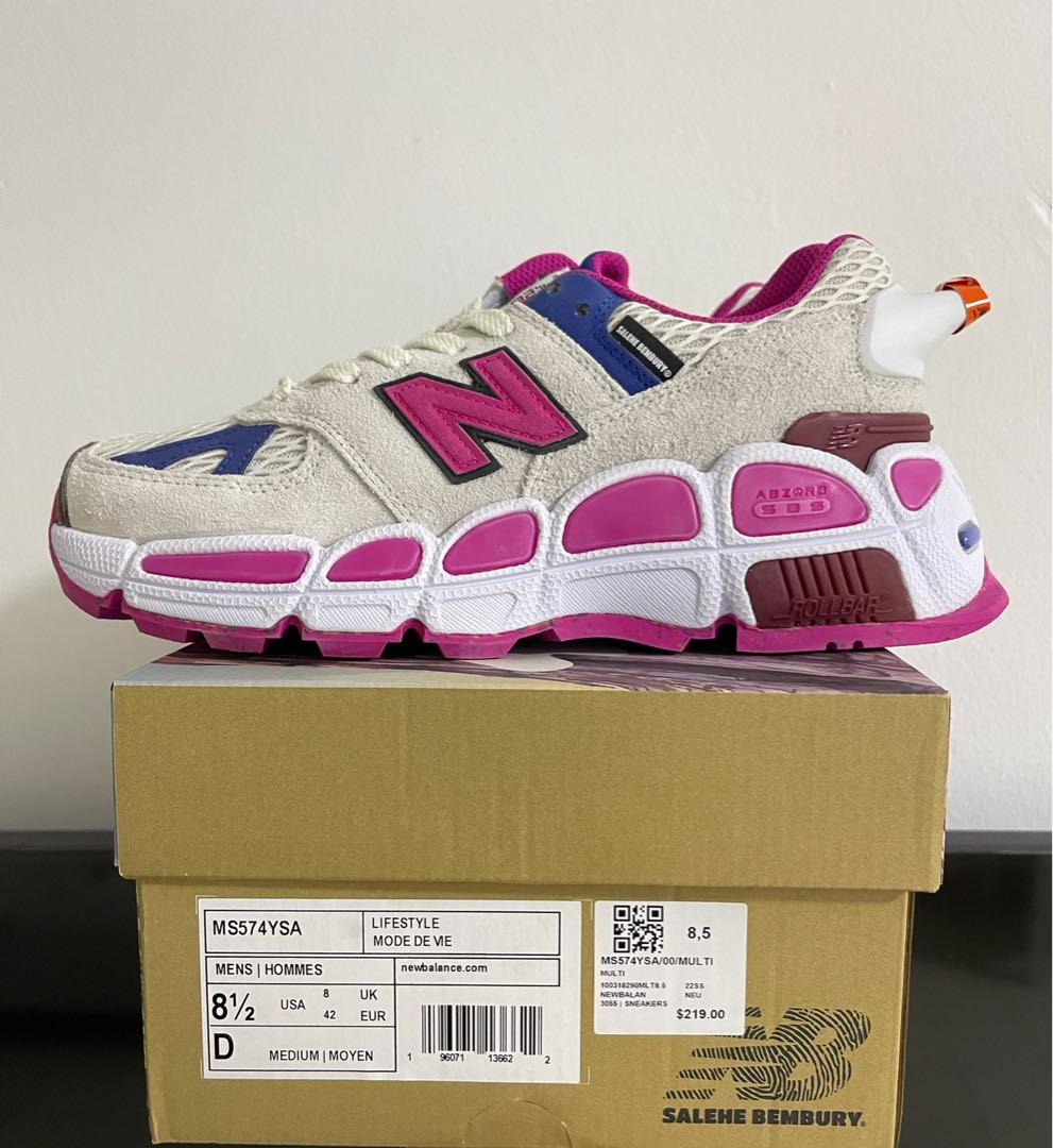 Salehe Bembury x New Balance 574 Pink 
