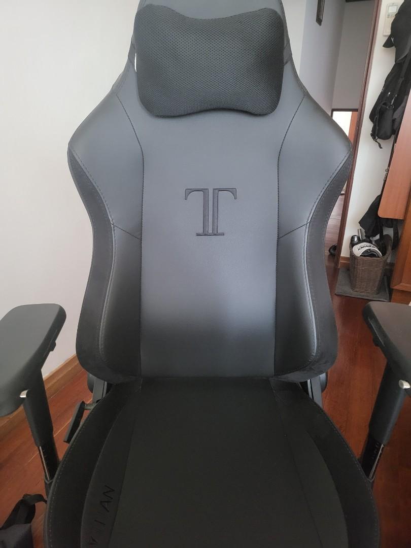 Secretlab TITAN BLACK W Suede Furniture Home Living